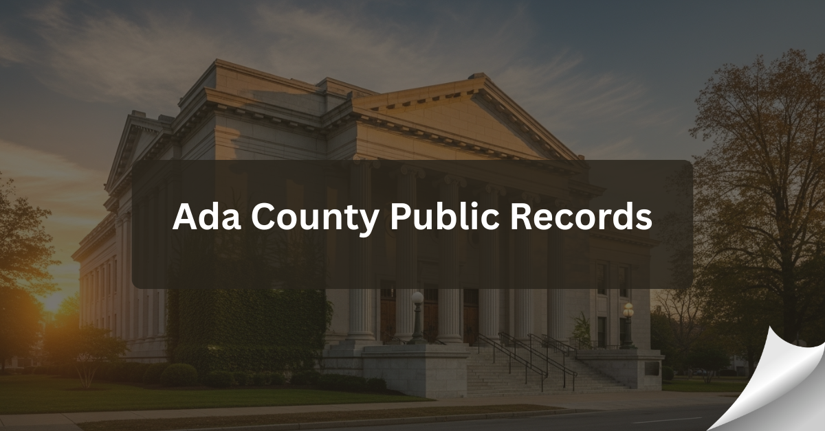 Ada County Public Records